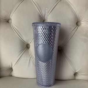 Starbucks silver tumbler